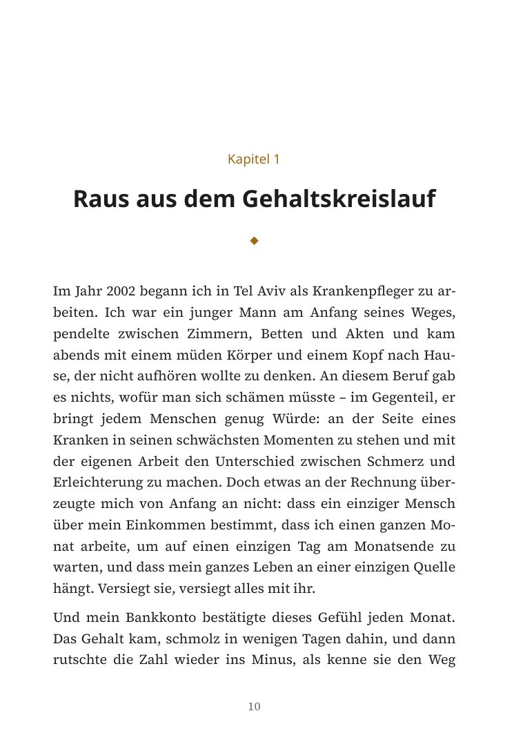 The first two pages of Chapter 1
